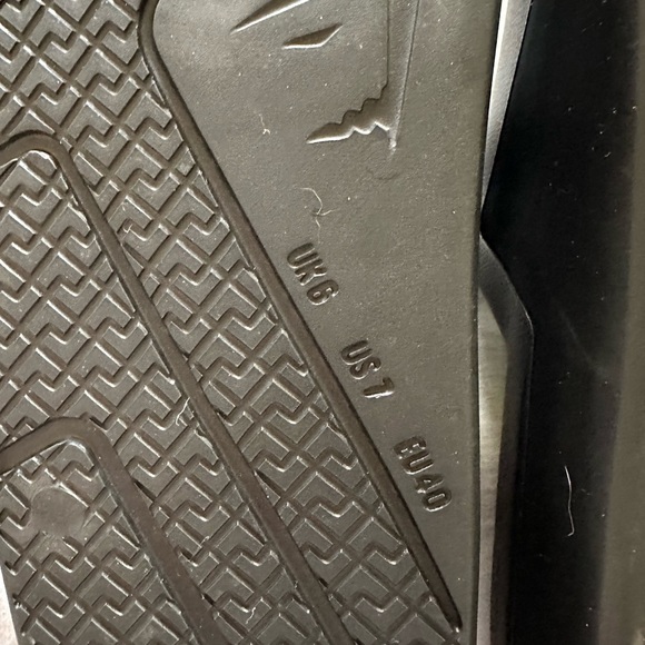 NWOT GymShark rest day slides, black! EU 40, US mens 7 - Picture 2 of 5